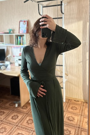 Платье по выкройке кардигана