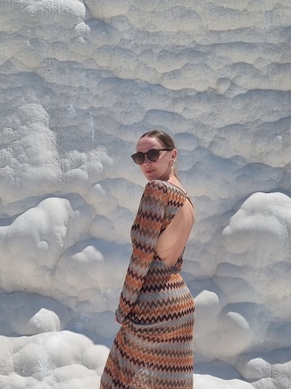 Эффектное летнее платье