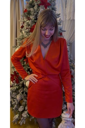 Шила платье на Новый год 🎄