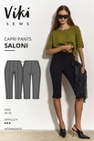 Saloni capri pants