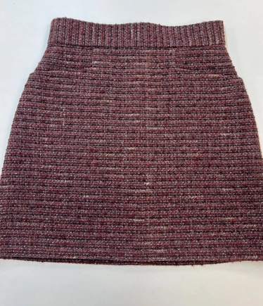 Юбка из твида а-ля шанель