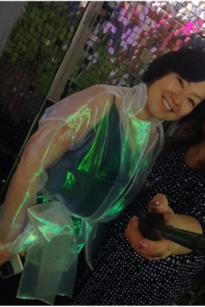 Из органзы.