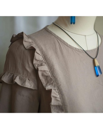 Очень романтичное и нежное. Сшила на одном дыхании!