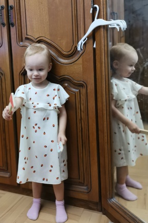 платье шьется на одном дыхании