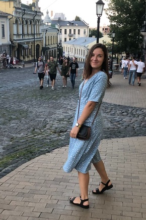 Женственное платье на лето