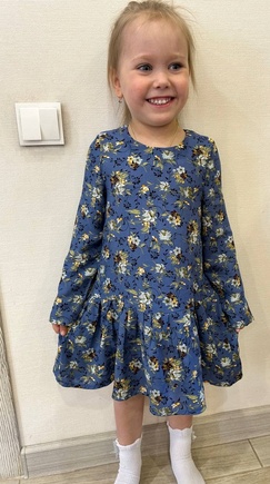 Легкое платье из вискозы