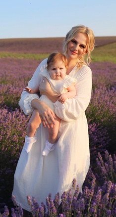 Шила из муслина для фотосессии