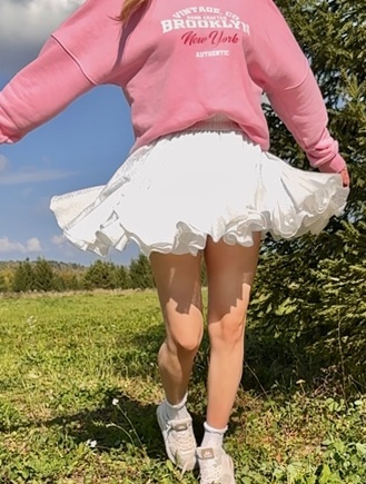 Воздушная юбка