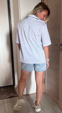 Классная рубашка. Жаль не сшила в начале лета ☺️