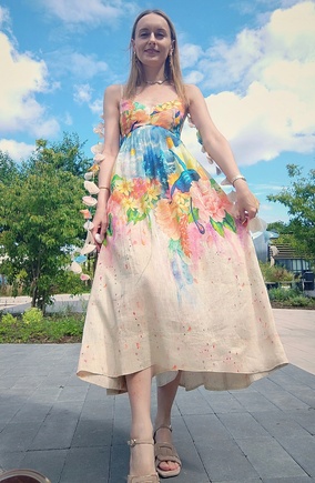 Красивый удобный сарафан