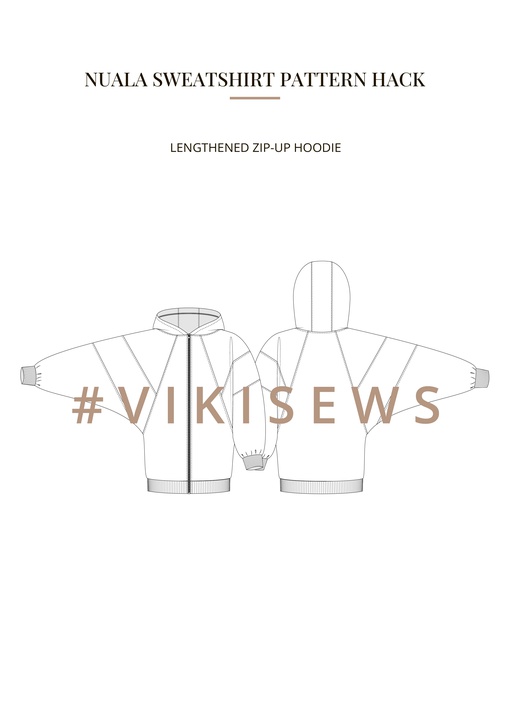 Nuala sweatshirt pattern hacking guide