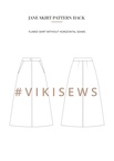 Jane skirt pattern hacking guide