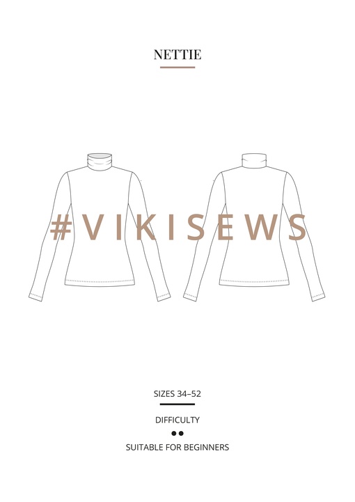 Nettie high neck sweater