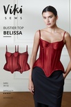 Belissa bustier top