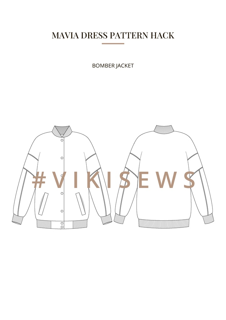 Mavia dress pattern hacking guide