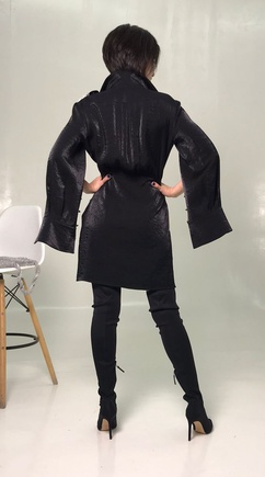 Можно носить Лен зимой? Можно, если он с шелком и метанитью👌