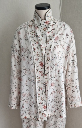 Красивая блуза для домашних и летних костюмов