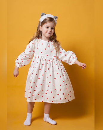 Милое платье. Шьётся легко.