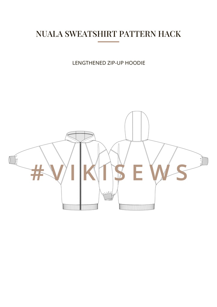 Nuala sweatshirt pattern hacking guide