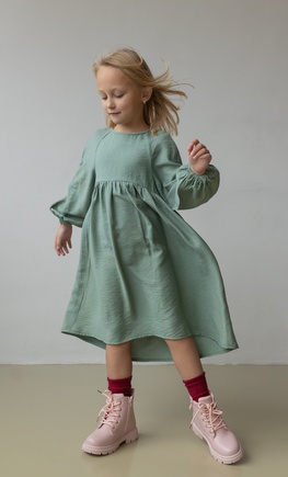 Получилось нежное платье