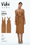 Arya Pinafore Dress