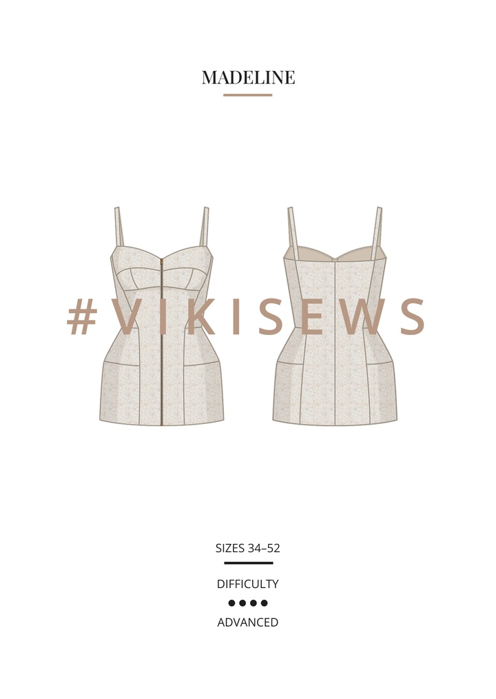 Madeline bustier top