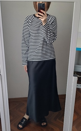 Любимая юбка, простая в пошиве!