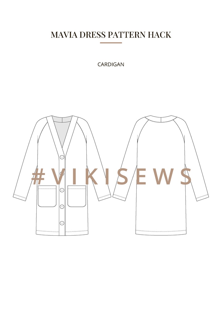 Mavia dress pattern hacking guide