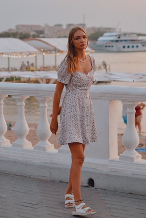 Летнее платье )