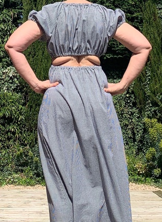 Nice pattern adapted a little for my figure