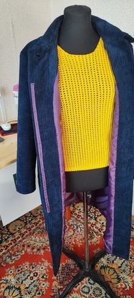 Пальто получилось! Плюсик в копилку!