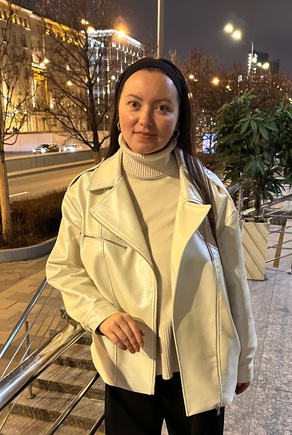 Классная косуха оверсайз