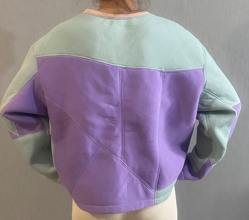 Пэчворк свитшот