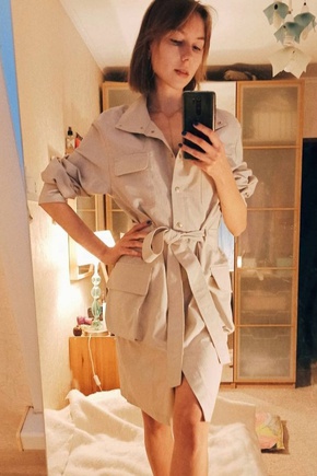 Стильное платье