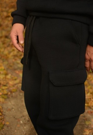 Отличные брюки из футера 3-хнитка начес!