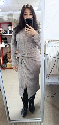 Быстрое и эффектное платье.