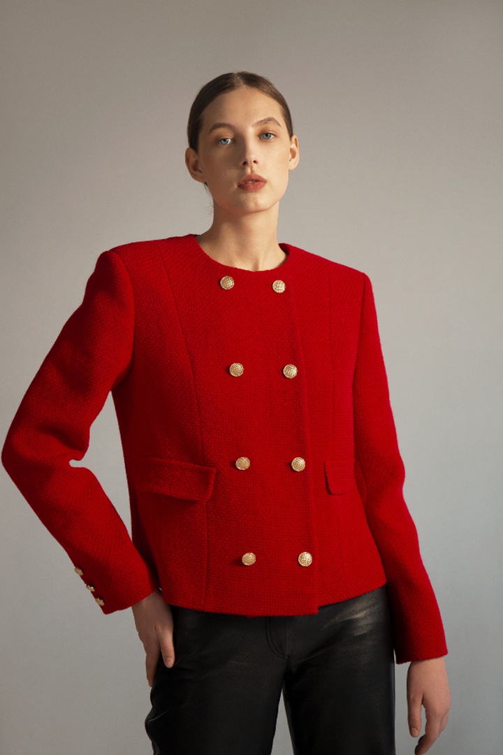 Мини-курс по пошиву твидового жакета Грейс