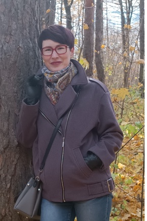 Косуха из пальтовой ткани