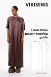 Tiana dress pattern hacking guide