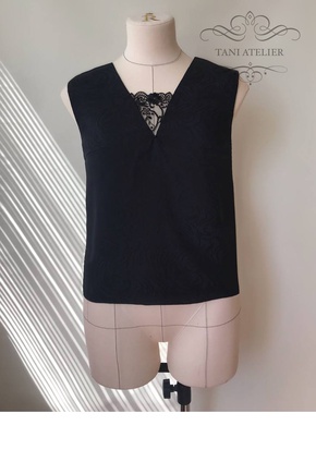 Из шелка с перфорацией