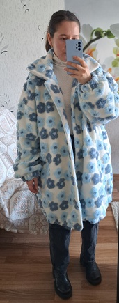 Получилось оввверсайз пальто