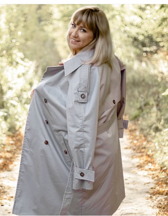 Модный тренч