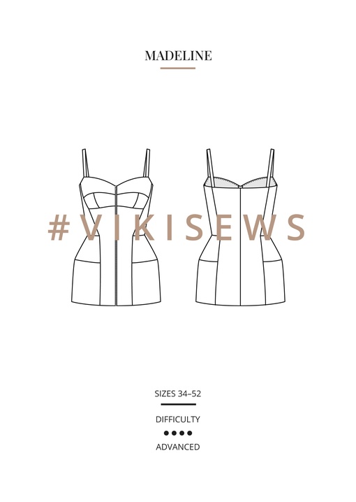 Madeline bustier top