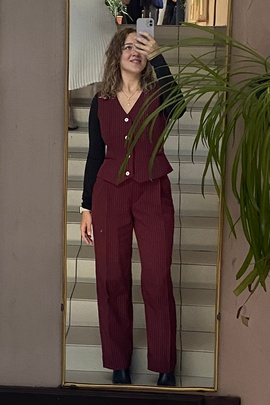 
                             
                                Брюки Карен.
                                Обложка отзыва пользователя Пользователь 350143
                             
                        