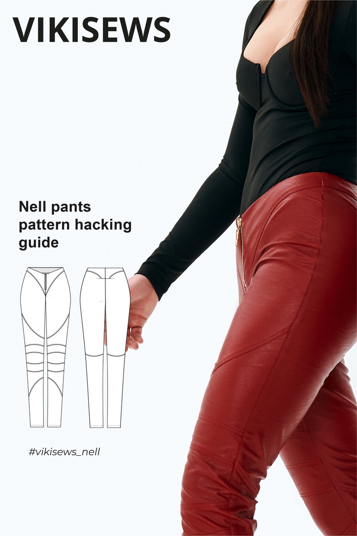 Nell pants pattern hacking guide