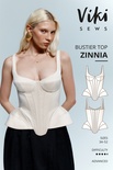 Zinnia bustier top