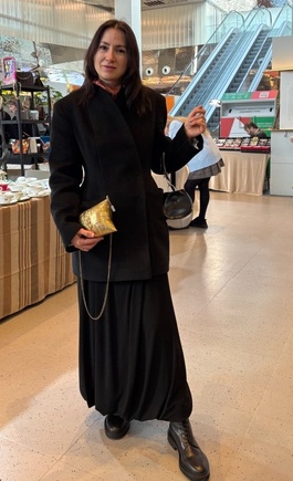 Лаконичное пальто с идеальными линиями