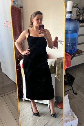 Вечернее платье за час