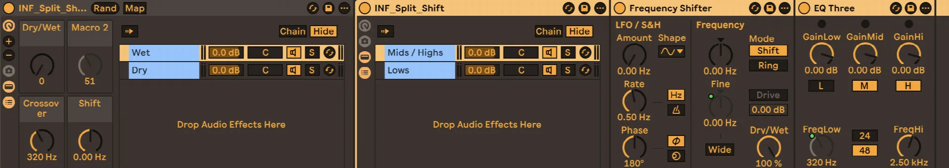 INFECT RACKS || ABLETON LIVE RACKS