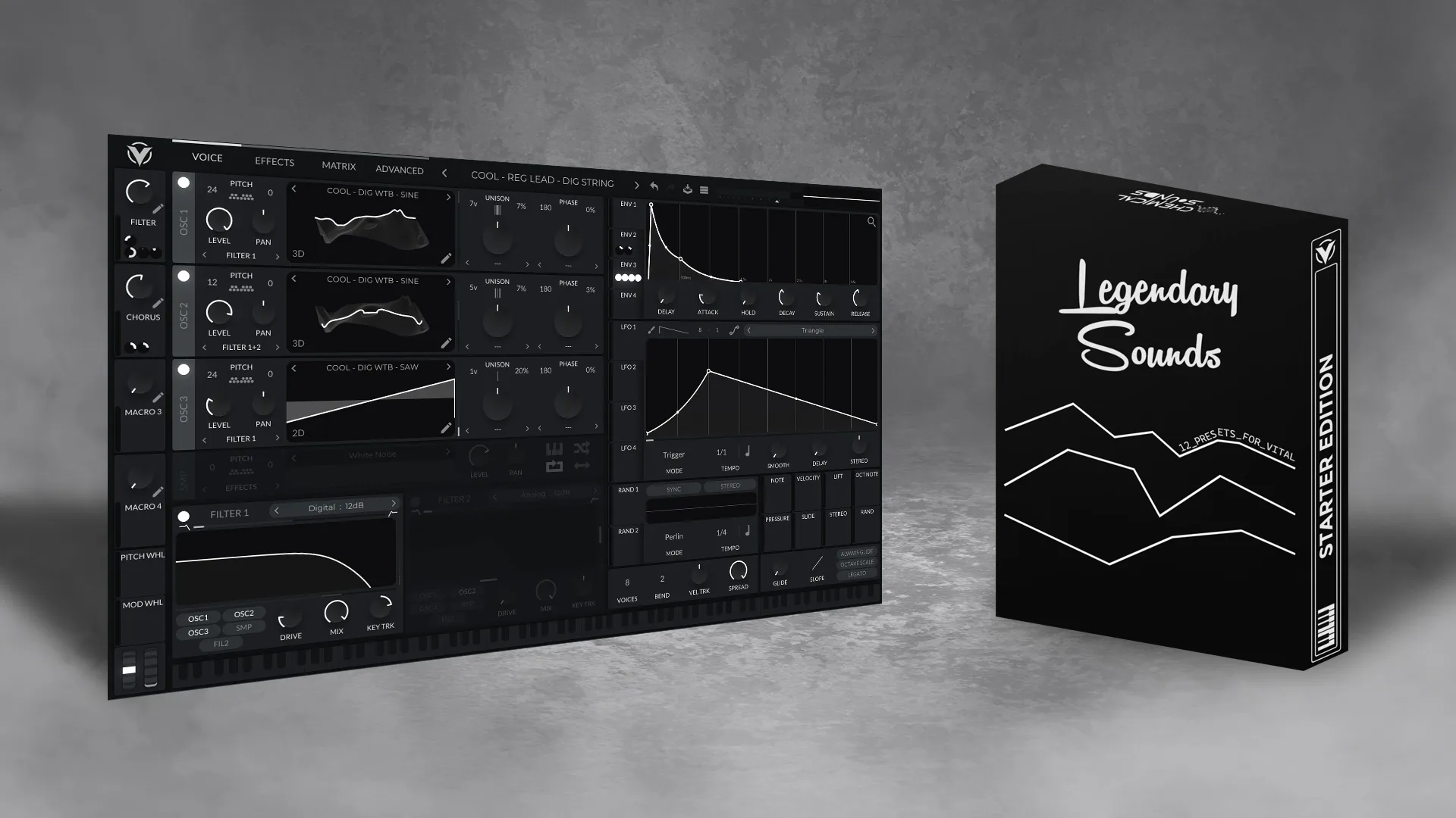 VITAL PRESETS /LEGENDARY SOUNDS/